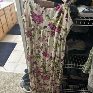 Floral maxi dress